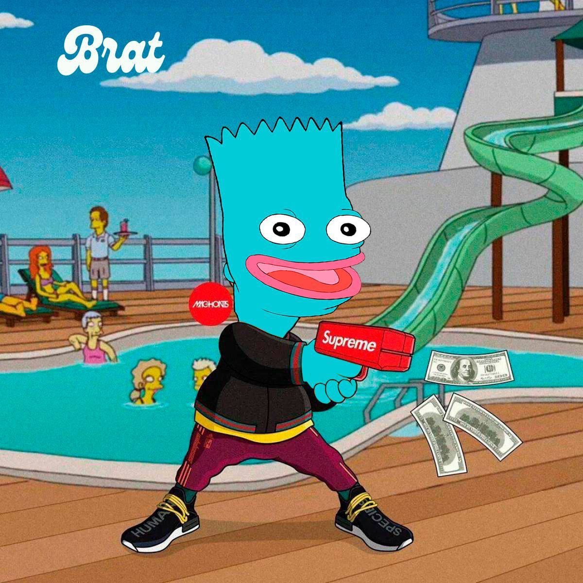 $BRAT meme artwork 1